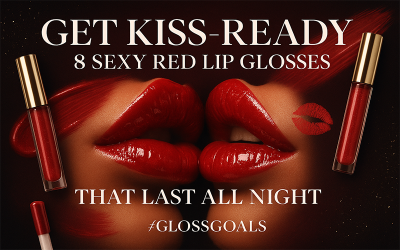 Get Kiss-Ready: 8 Sexy Red Lip Glosses That Last All Night