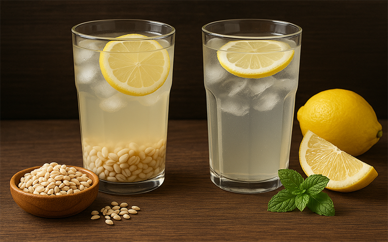 Barley Water vs Lemon Water: Which Is Better for You?