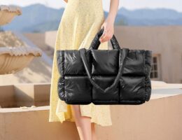 Puffer Tote Bags